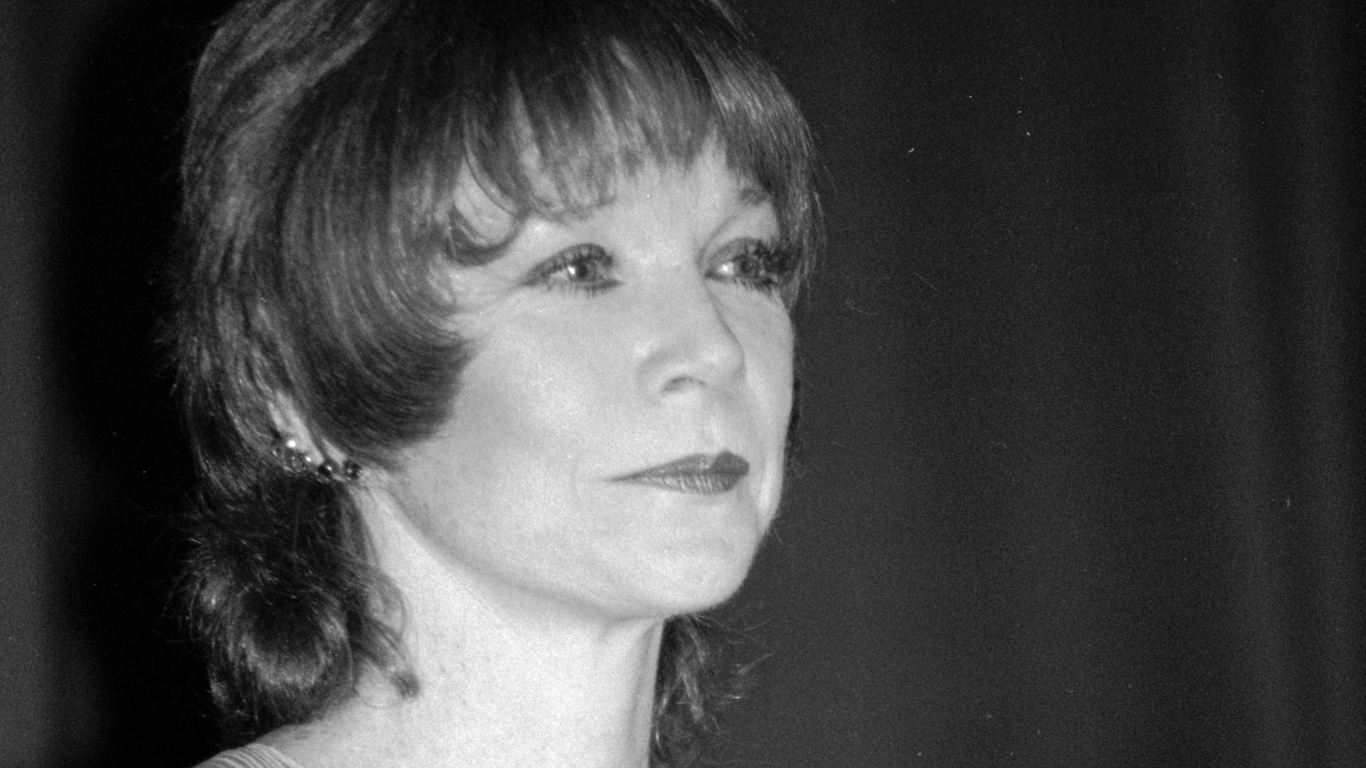 L'actrice américaine Shirley MacLaine au Festival du cinéma américain de Deauville (Normandie, France) en septembre 1987.