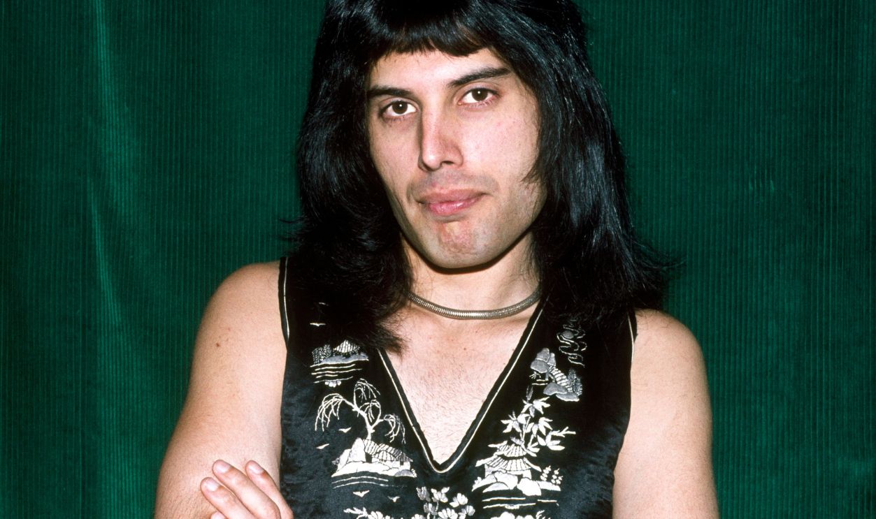 Portrait Of Freddie Mercury Portrait of Tanzanian-born British musician Freddie Mercury (born Farrokh Bulsara, 1946 - 1991) of the band Queen, London, England, 1967.