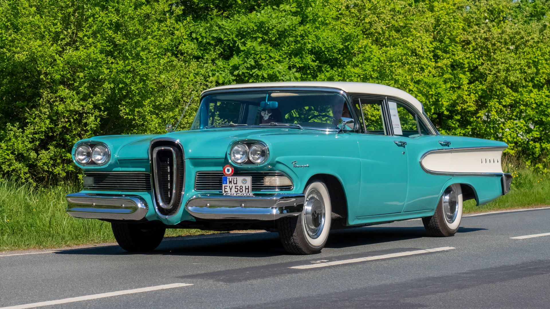 Edsel Ranger Sedan BJ.1958 at the Prichsenstadt Classics 2018