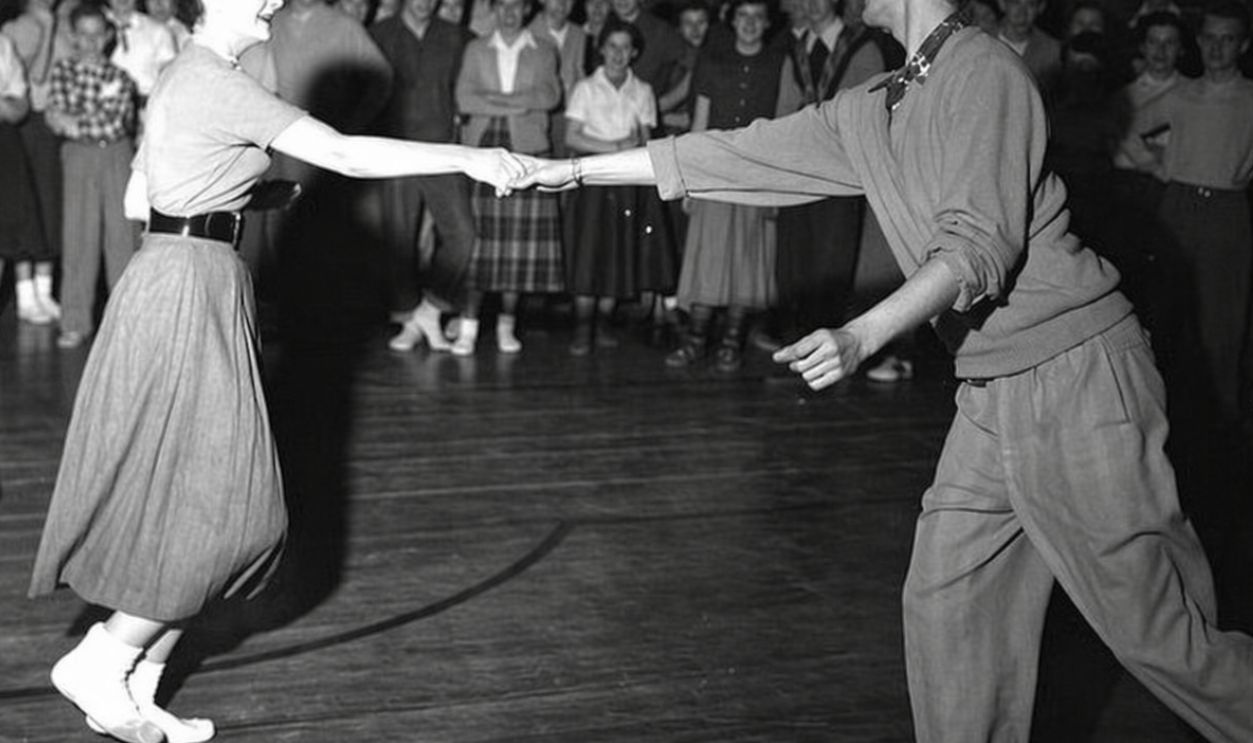 File:Sock Hop at Glebe Collegiate 1950's (18989443536).jpg