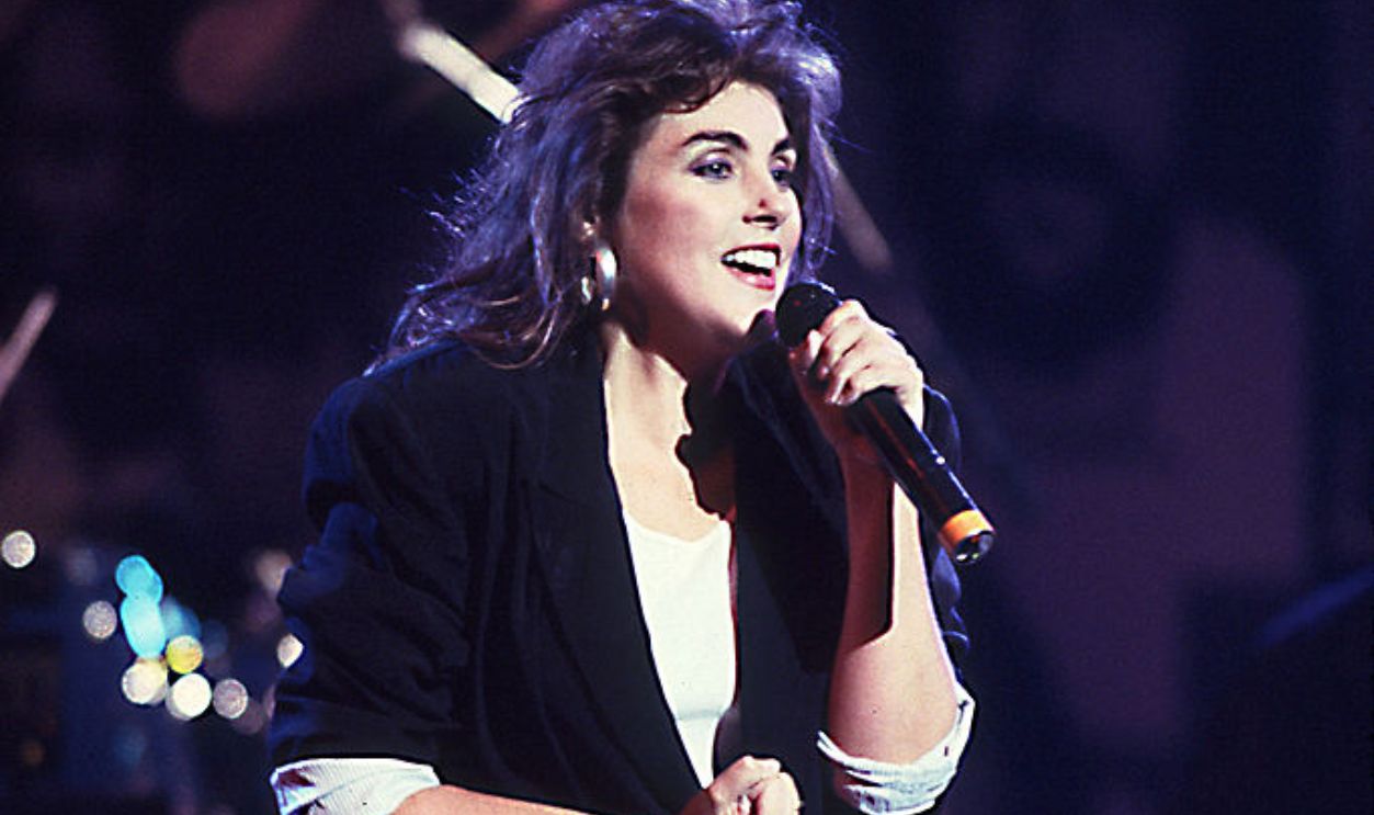 Laura Branigan at the 40th Anniversary Tribute to Atlantic Records at Madison Square Garden in New York City on 5/14/88 in New York City. 