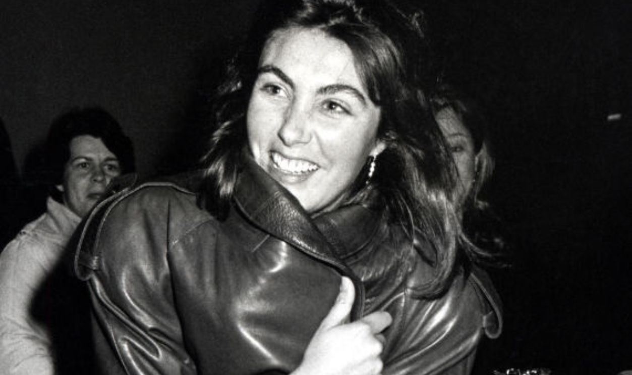 Laura Branigan during Laura Branigan Outside Spago's Restaurant - January 11, 1985 at Spago's Restaurant in Hollywood, California, United States.