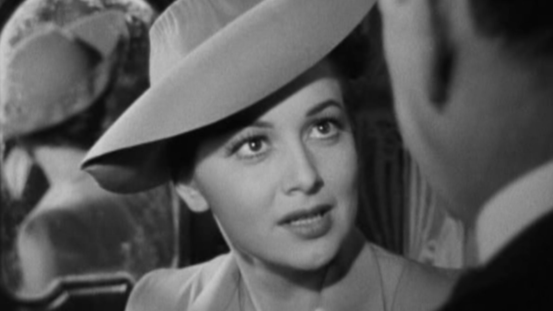 Olivia de Havilland in the original film trailer for In This Our Life, 1942