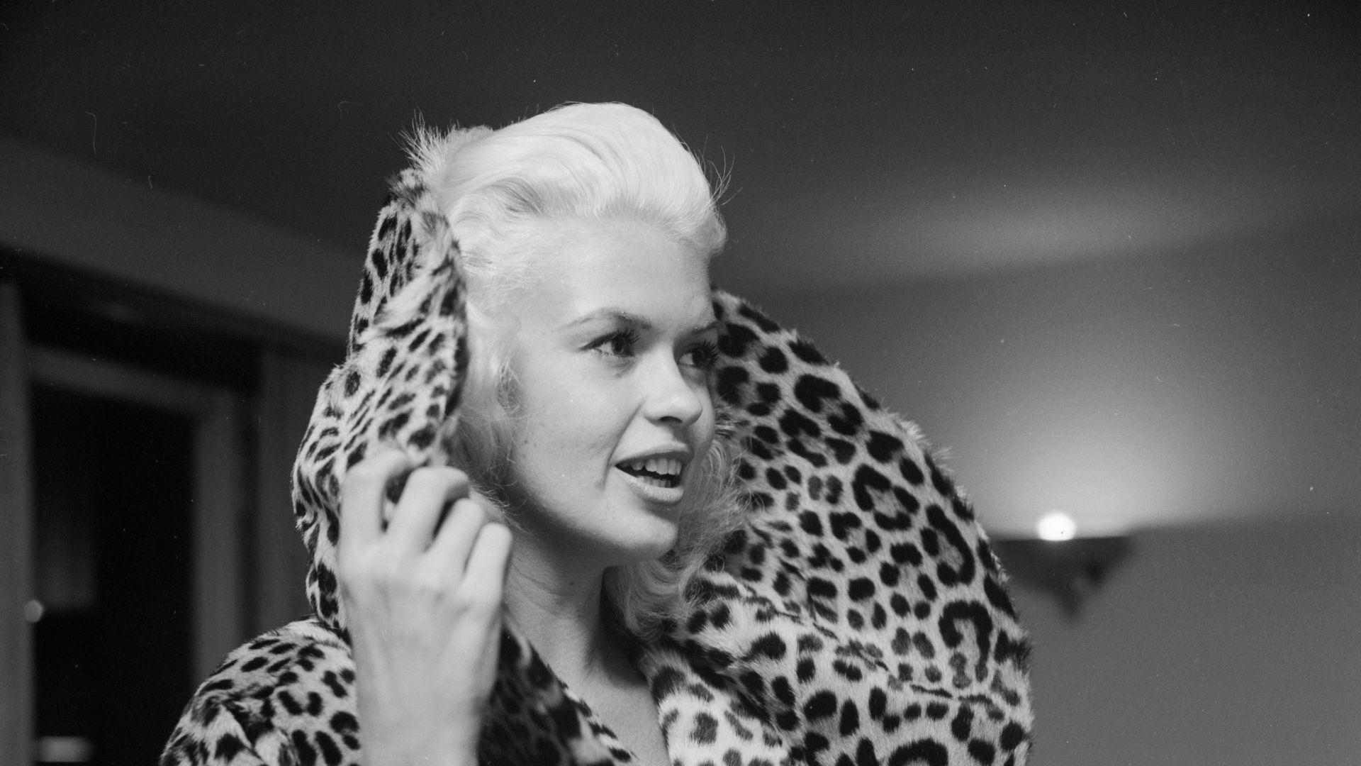 Jayne Mansfield in Kloten, Switzerland.