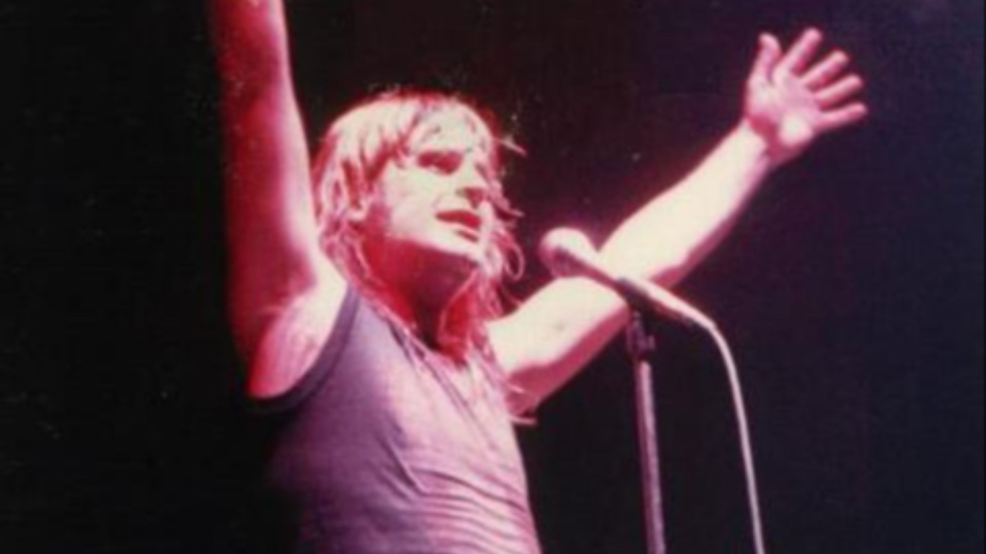 Ozzy Osbourne in Cardiff 1981