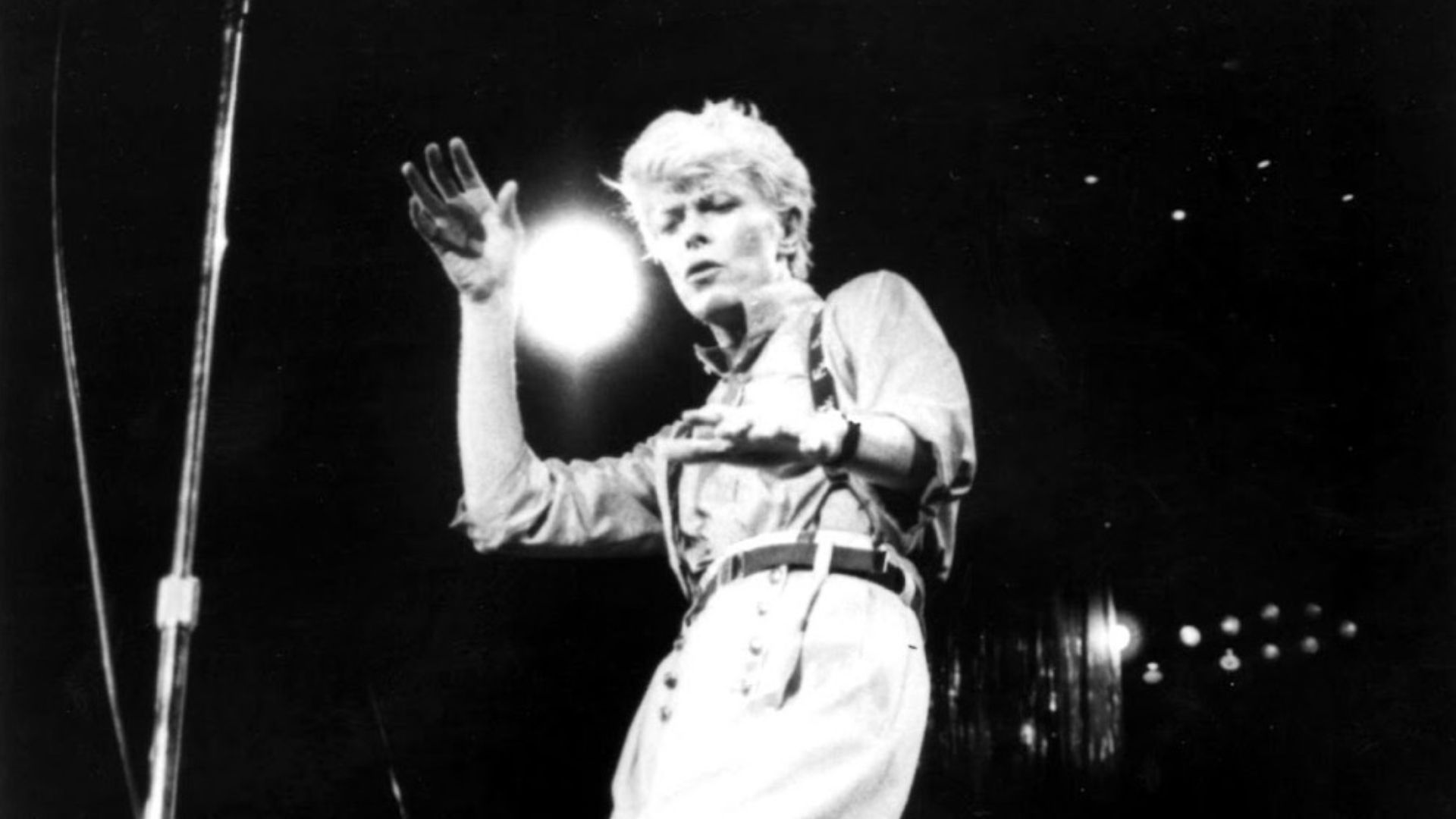 David Bowie Let's Dance promo photo, 1983.