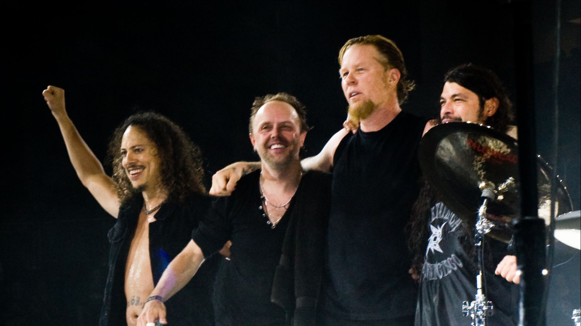 Metallica live at The O2 Arena, London, England
