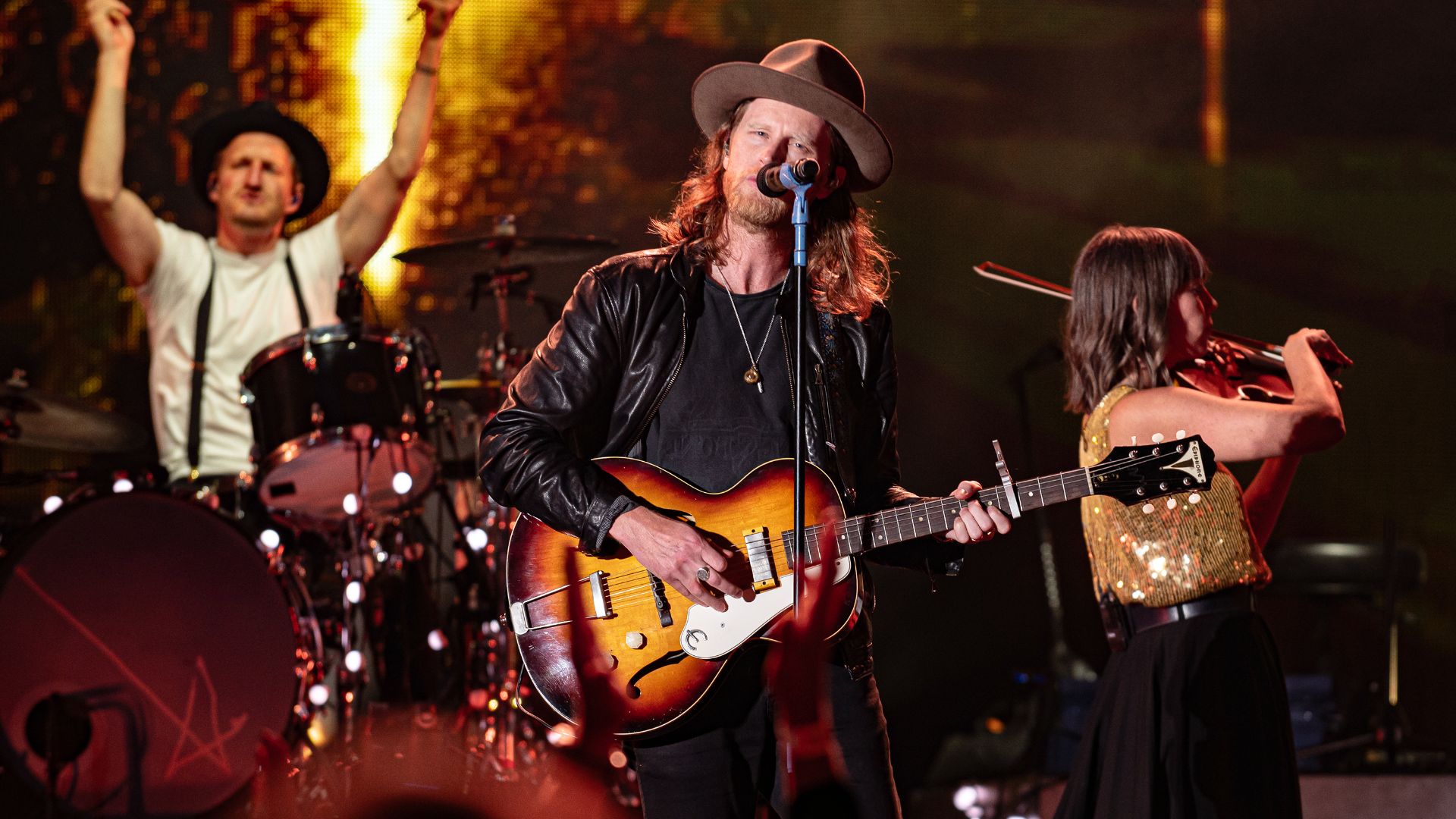 The Lumineers @ Hollywood Bowl 09/15/2023 Los Angeles, shot for Pass The Aux
