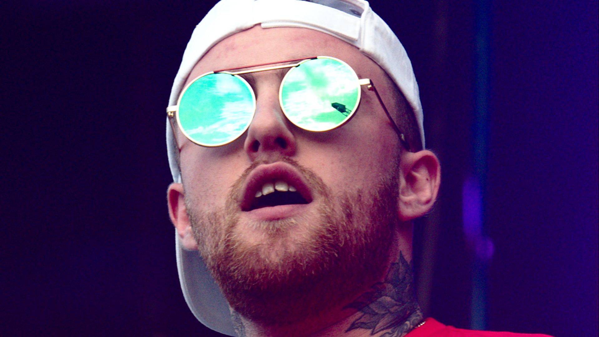 Der US-amerikanische Rapper Mac Miller beim splash! Festival 20 (2017).