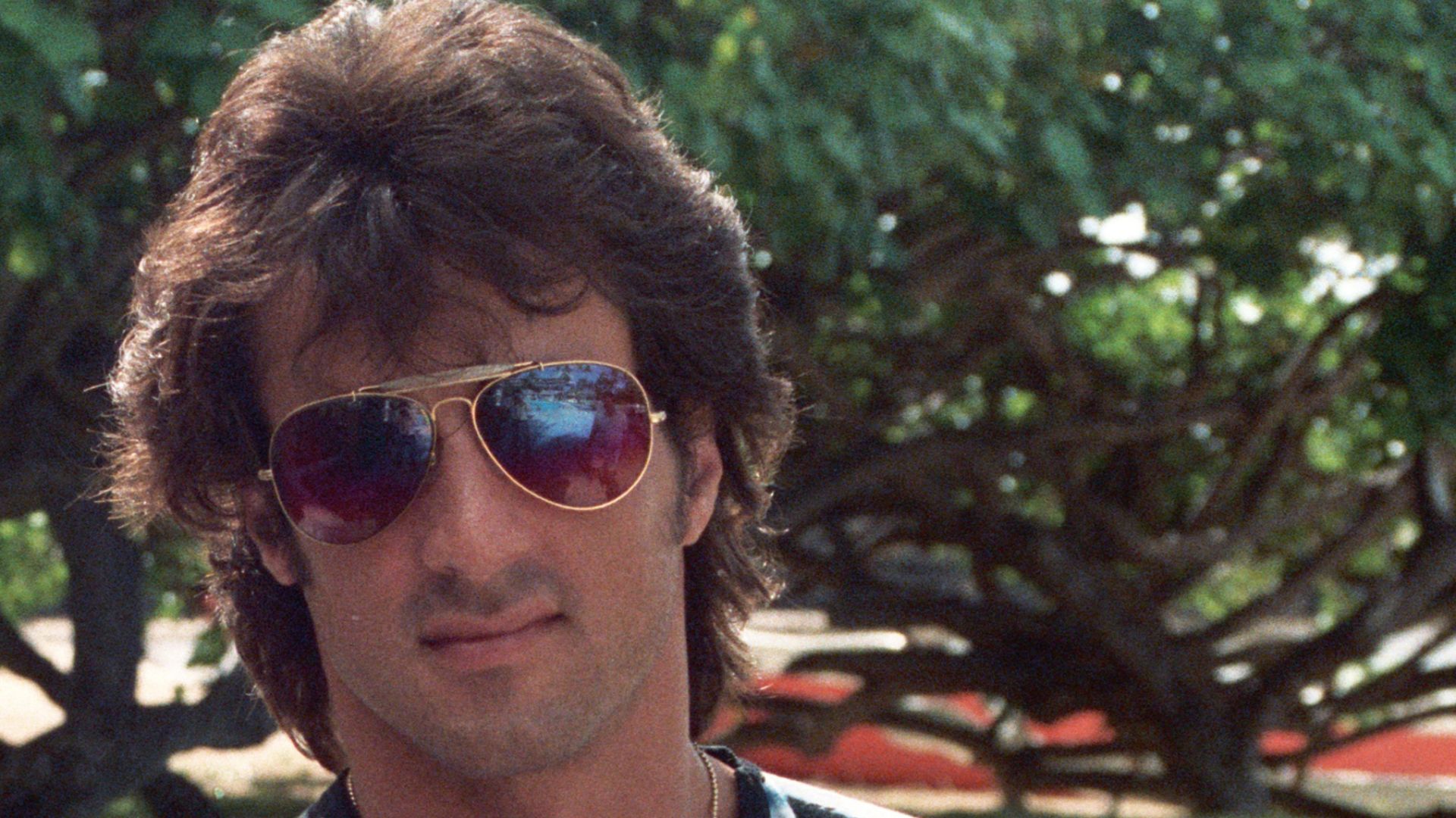 Photo of Sylvester Stallone in Hawaii.