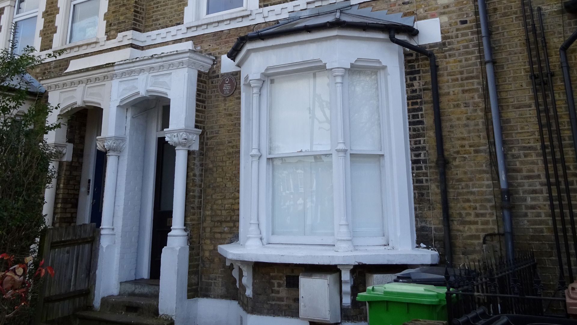 25 Stoke Newington Common, Clapton, London N16 7ER.Mark Feld later known as Marc Bolan musician lived here 1947-1962
