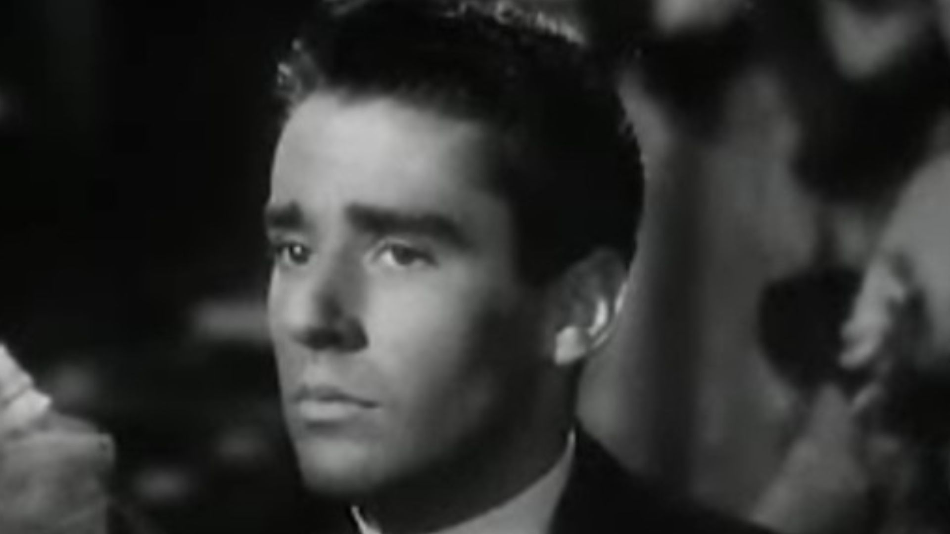 Cropped screenshot of Peter Lawford from the trailer for the film The Picture of Dorian Gray.