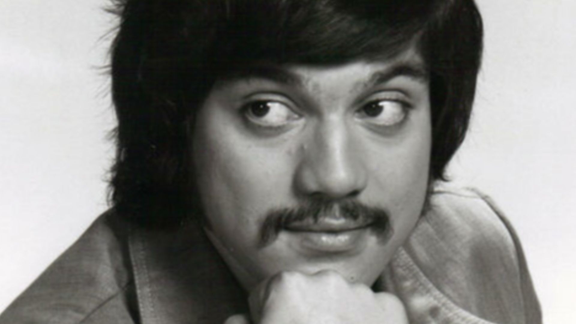 Publicity photo of Freddie Prinze as he guest hosted The Tonight Show.