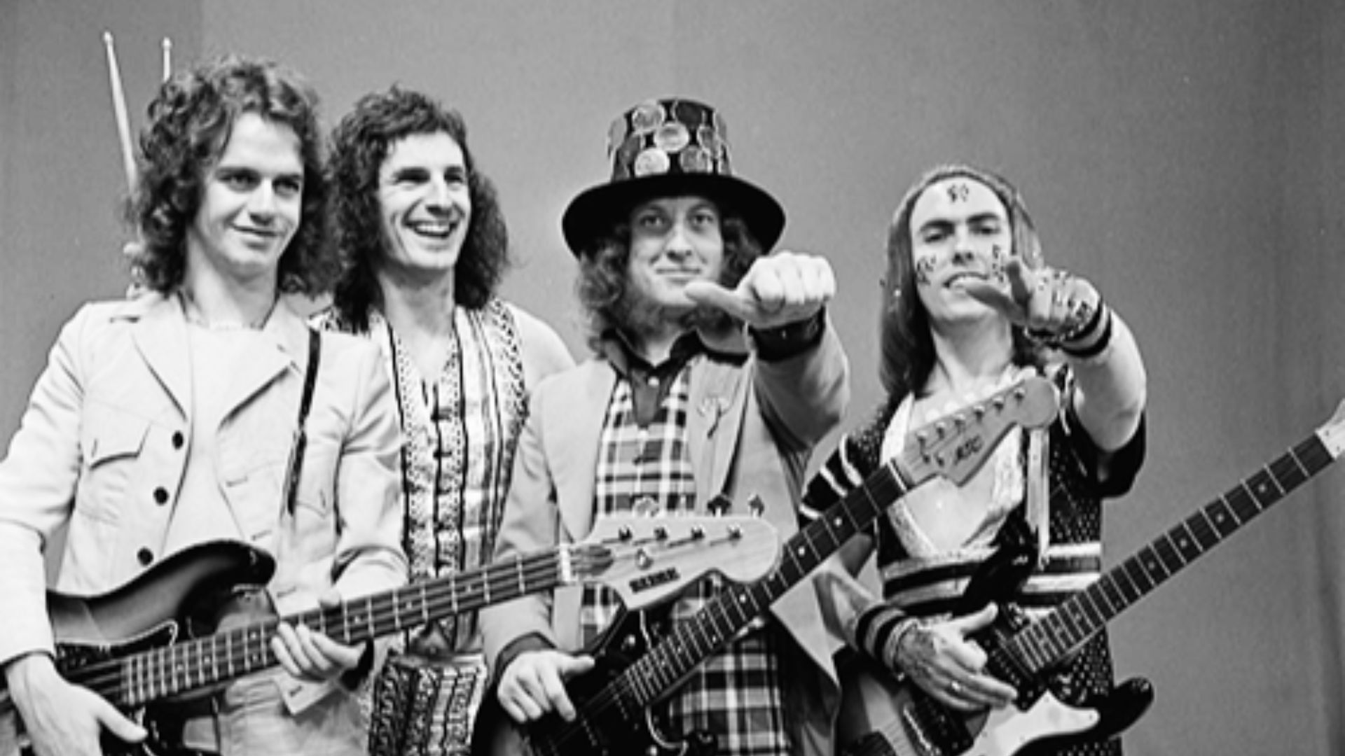 Slade in AVRO's TopPop (Dutch television show) in 1973