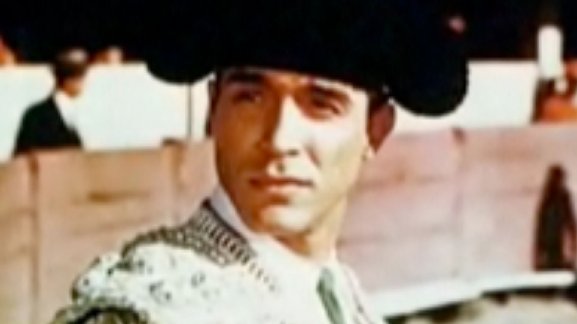 Cropped screenshot of Ricardo Montalban from the trailer for the film Fiesta