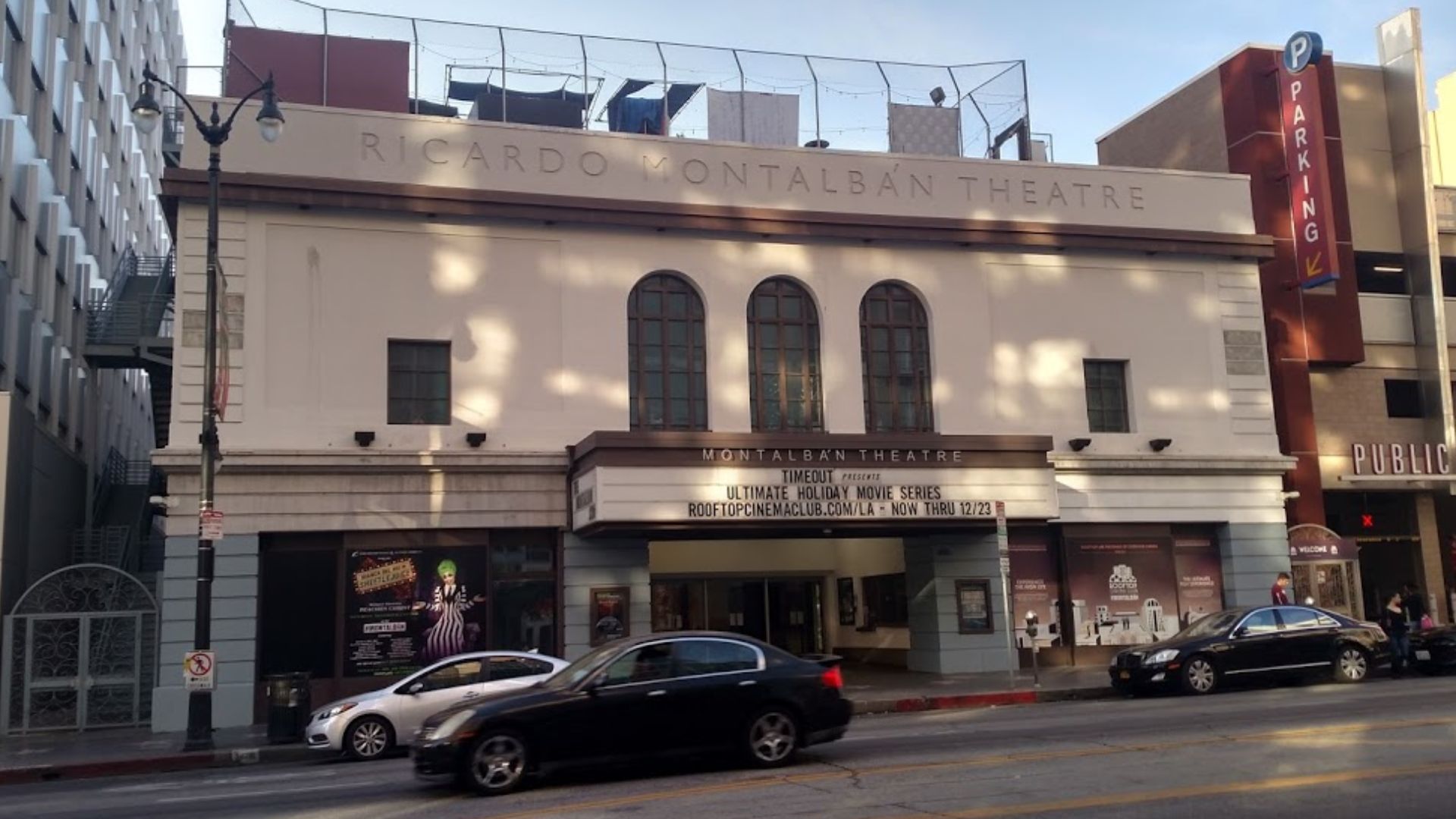 Ricardo Montalban Theatre at 1615 Vine Street in the Hollywood section of Los Angeles, California, in December 2017.