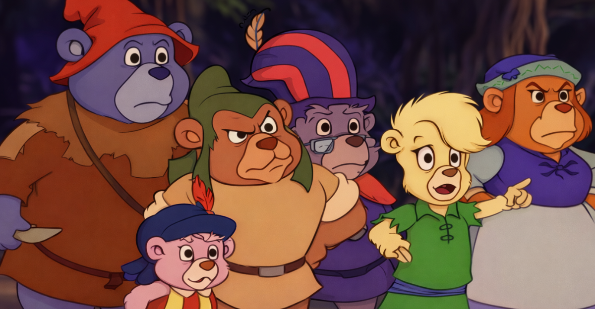Screenshot from Adventures of the Gummi Bears, www.disneyplus.com