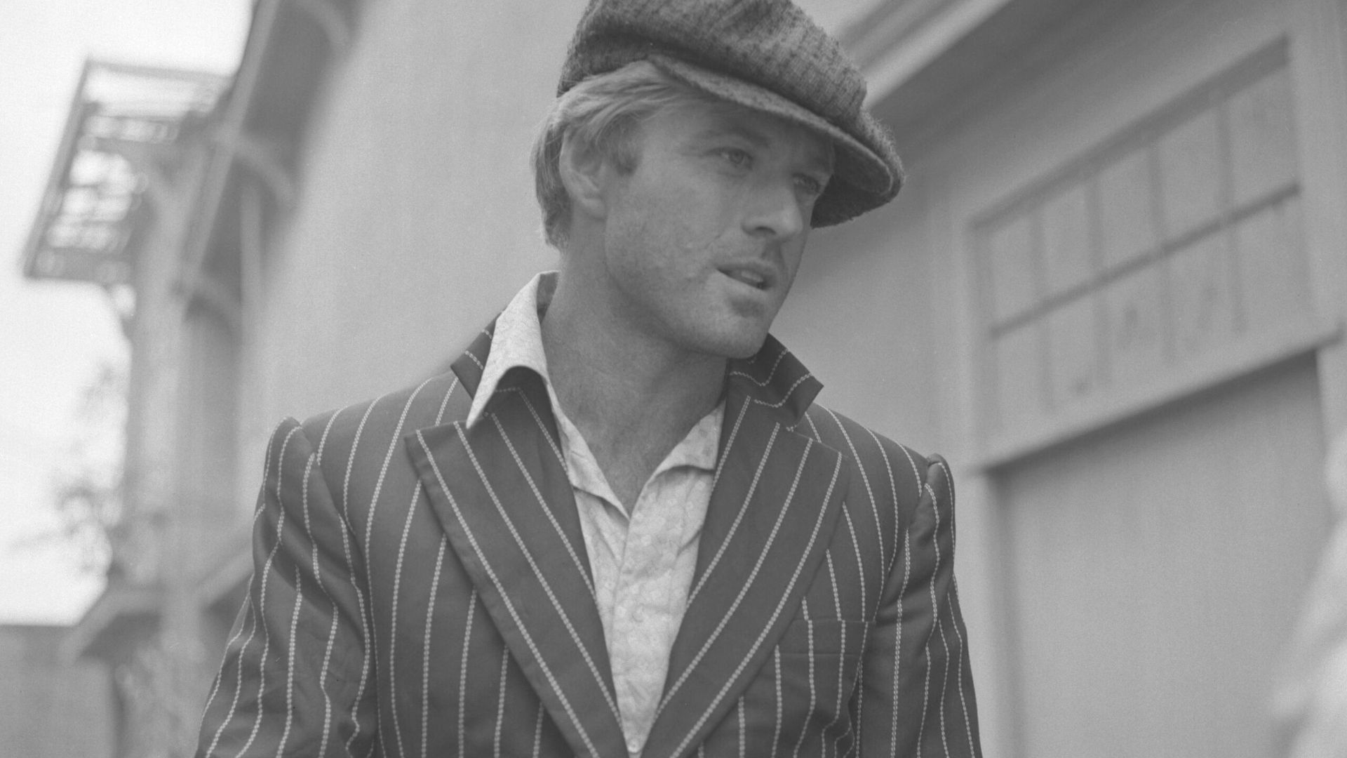 Robert Redford advocating against the demolition of Santa Monica Pier while filming The Sting on the pier.