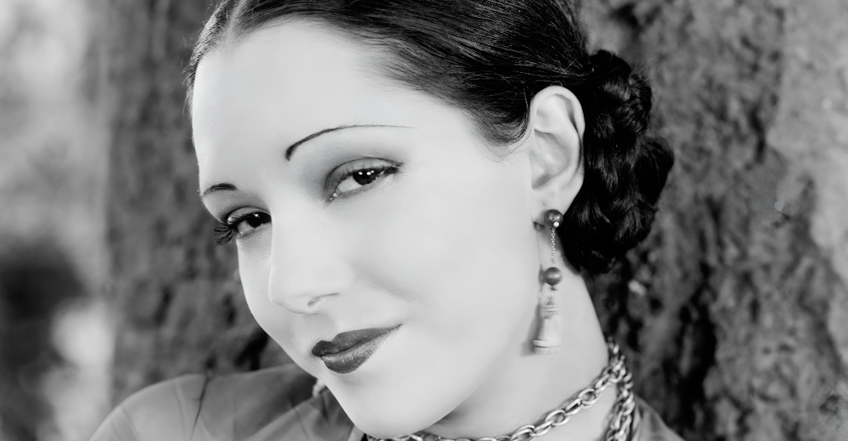 Lupe Velez in a promotional portrait for 'Where East Is East'