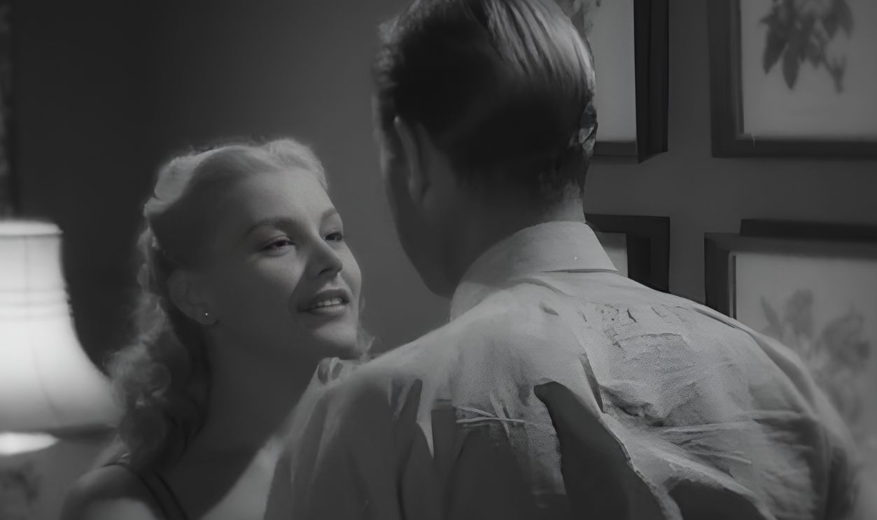 Screenshot from Trapped (1949)