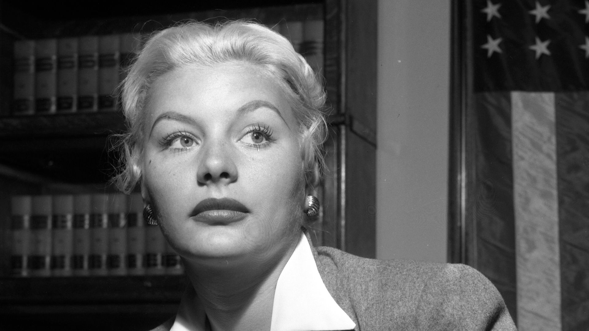 Barbara Payton wins divorce from husband John Payton, Los Angeles