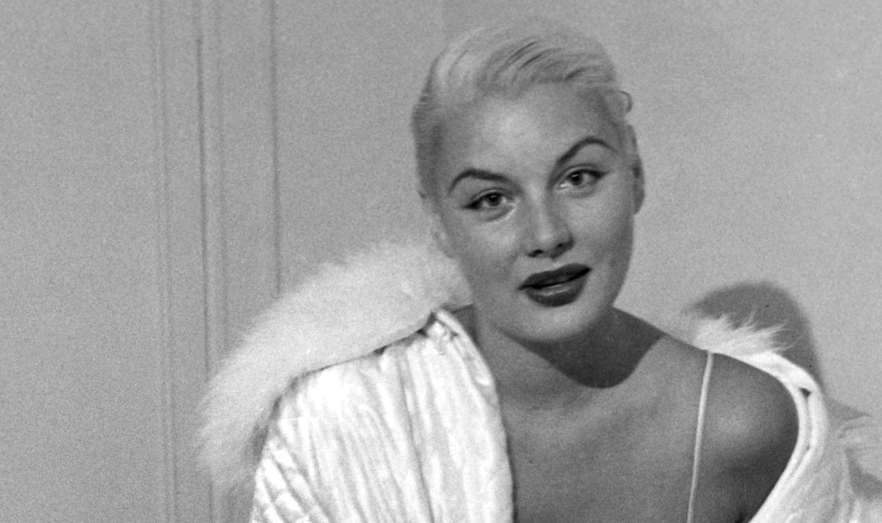 American film actress Barbara Payton in London. 25th July 1952.