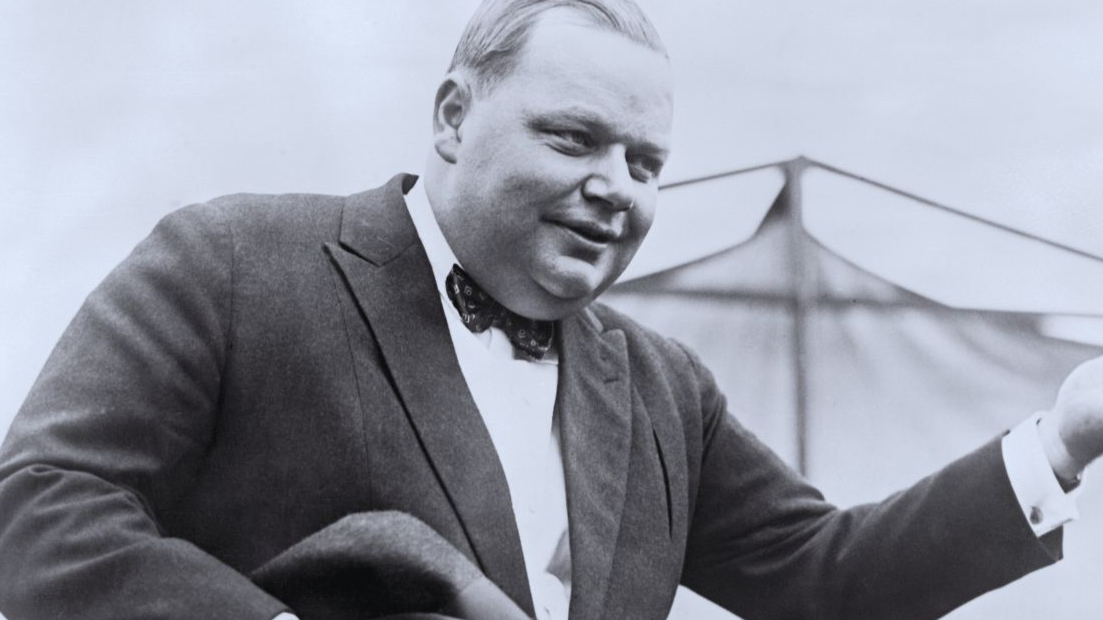 Fatty Arbuckle (Original Caption) August 21, 1922.
