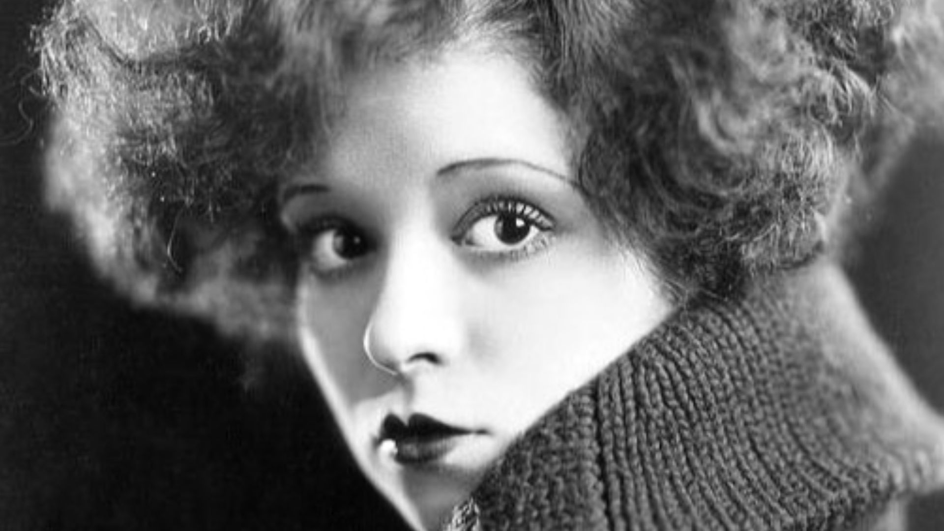 Portrait of American actress Clara Bow (1905-1965) by American photographer Albert Witzel (1879-1929).
