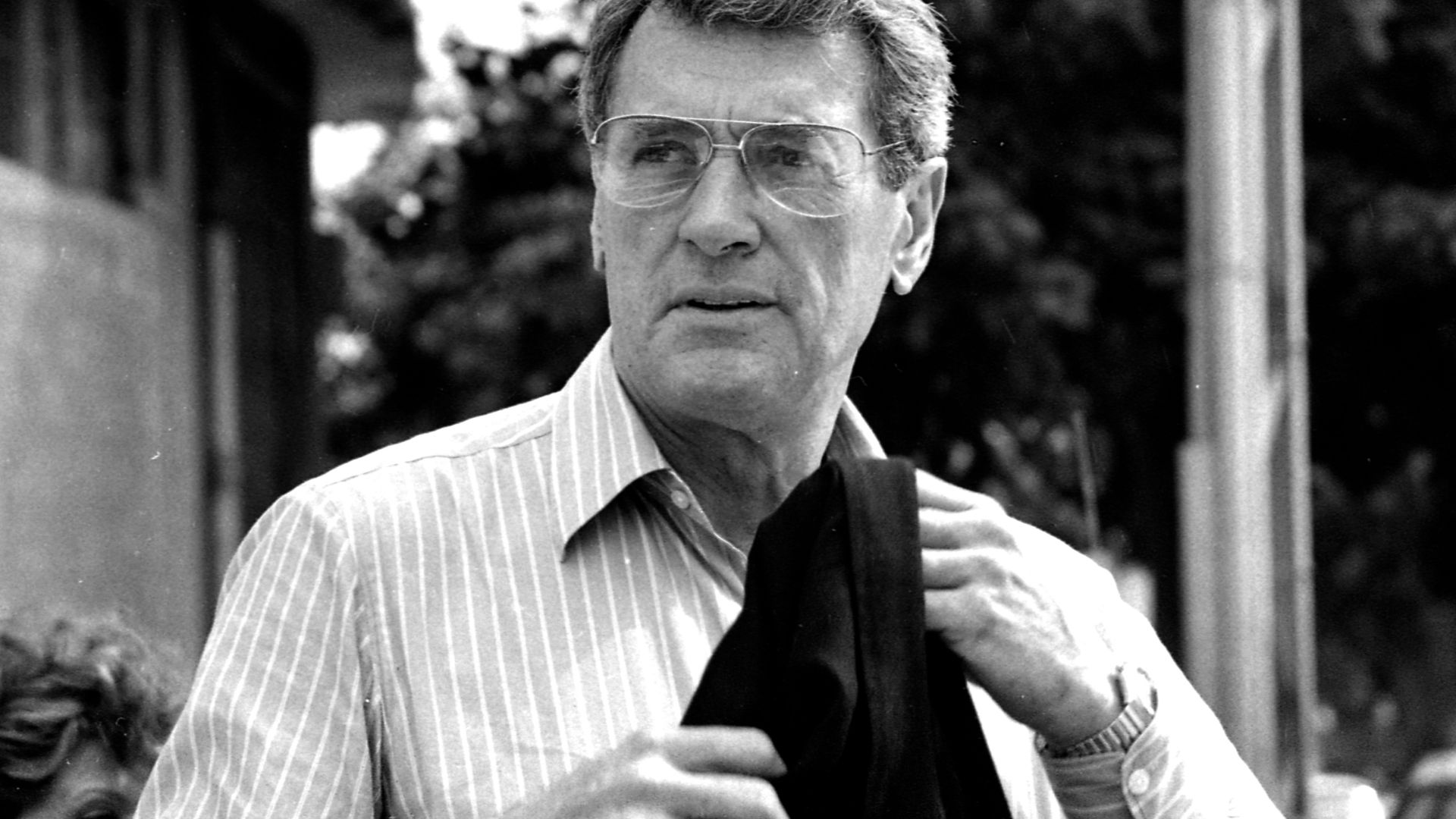 Stars of Cannon Film's new production, The Ambassador, have arrived in Israel and are scheduled to go to work on the movie today.(L) Rock Hudson.