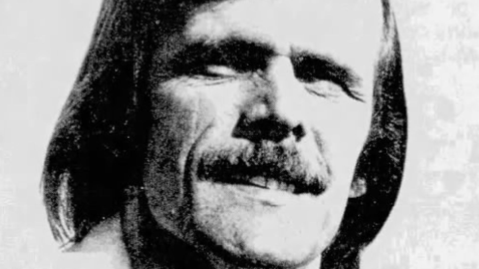Newspaper photograph of Johnny Paycheck