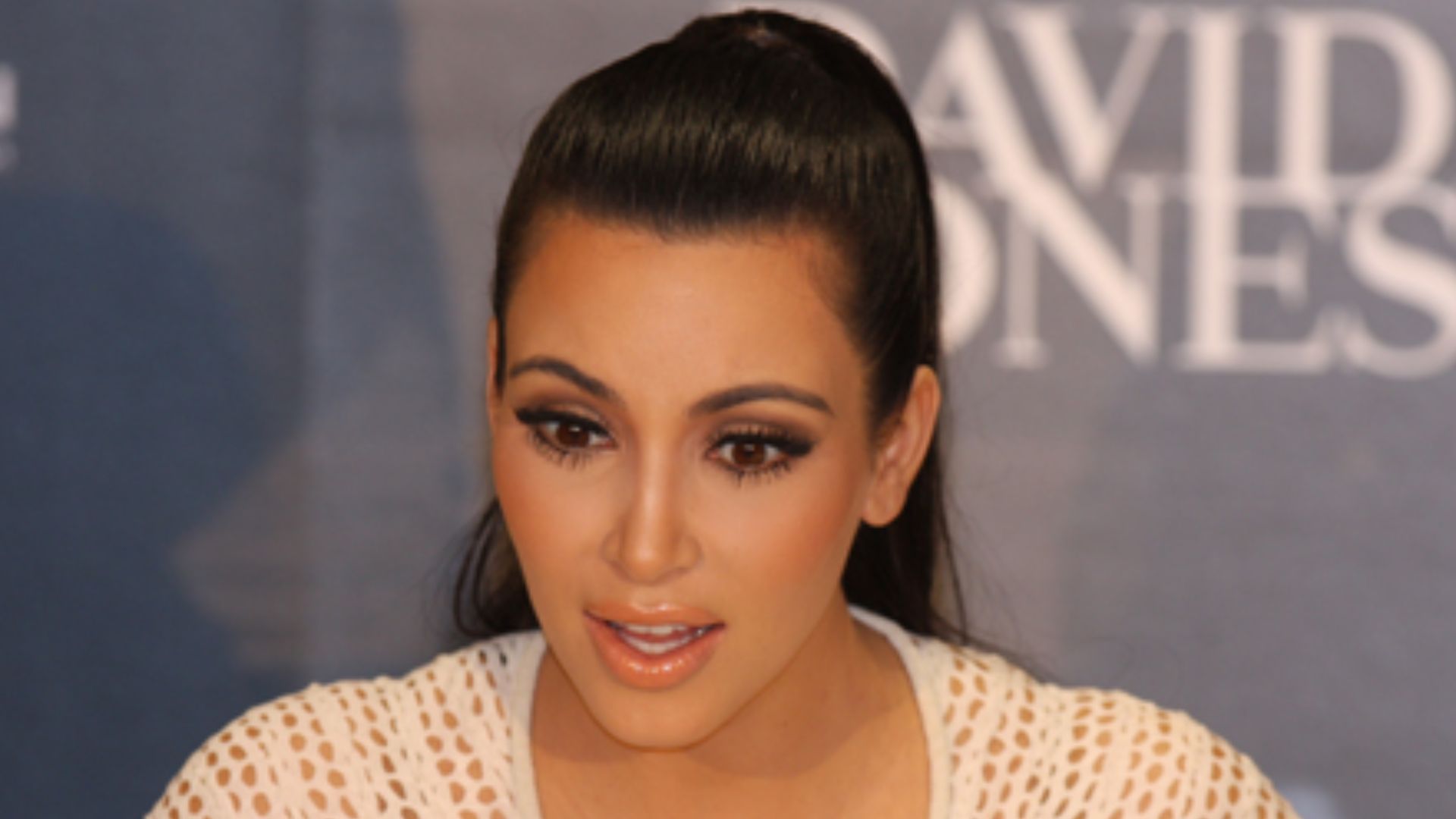 Kim Kardashian.