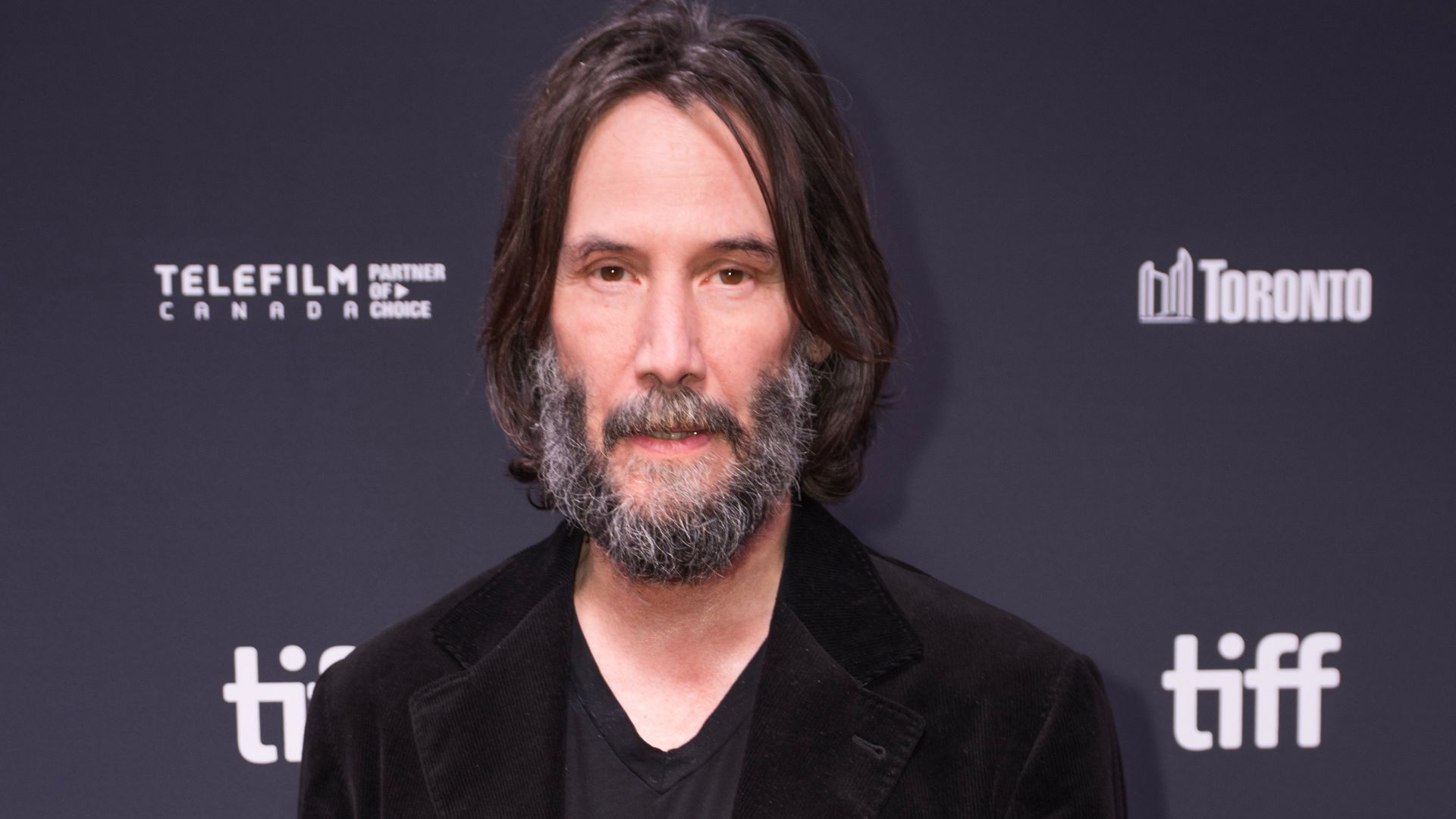 Keanu Reeves at the 2025 Toronto International Film Festival