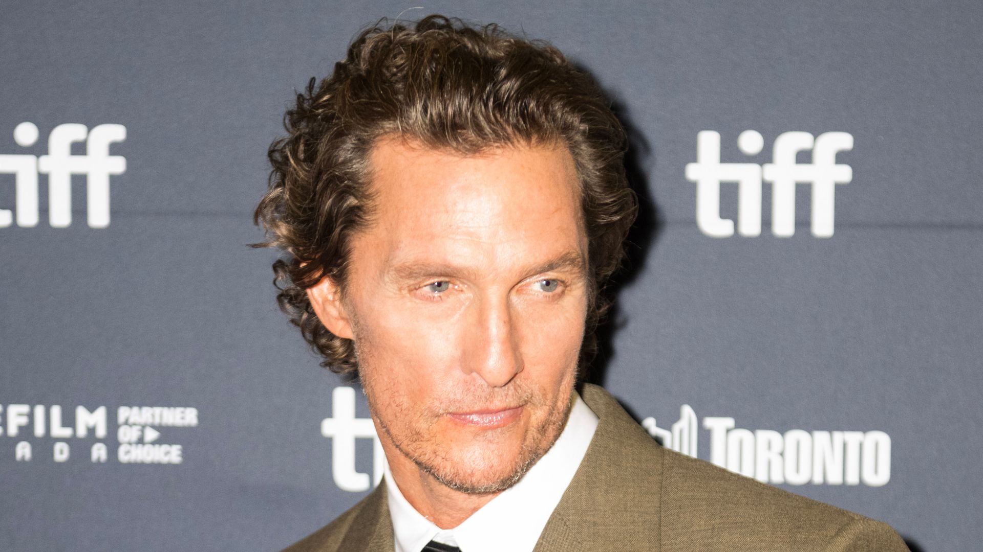 Matthew McConaughey at the 2025 Toronto Film Festival