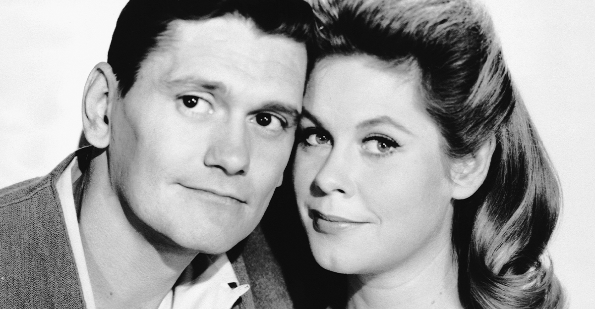 Photograph of Dick York and Elizabeth Montgomery