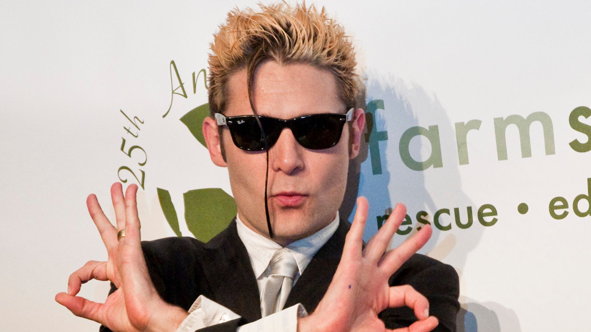 Corey Feldman at the Farm Sanctuary 25th Anniversary Gala in New York City.