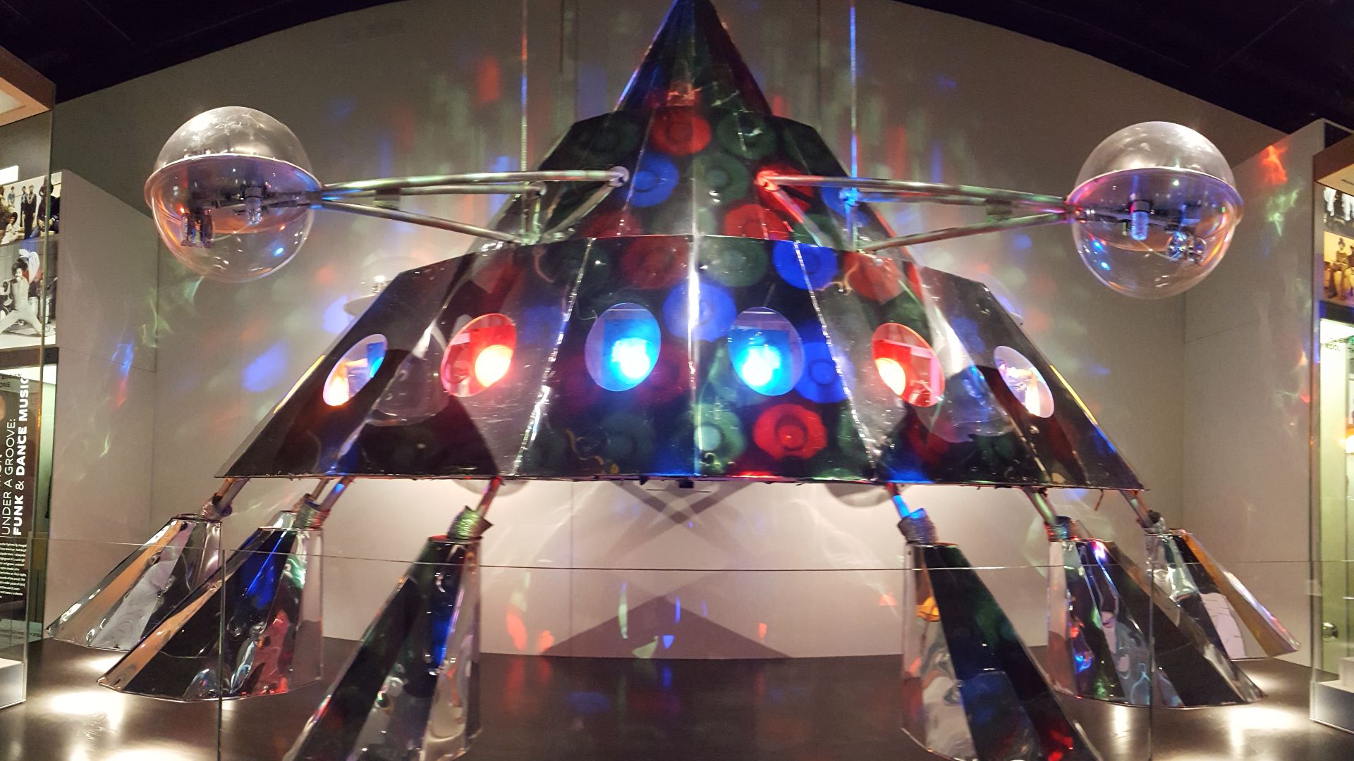 P-Funk mothership at the National Museum of African American History and Culture opening in Washington DC