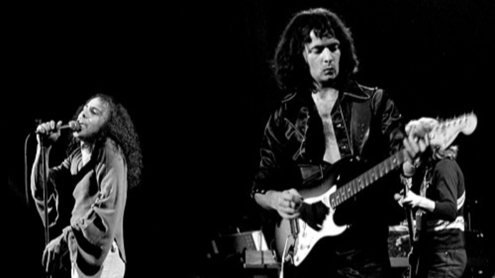 Ronnie James Dio and Ritchie Blackmore in Rainbow, Chateau Neuf, Oslo, Norway