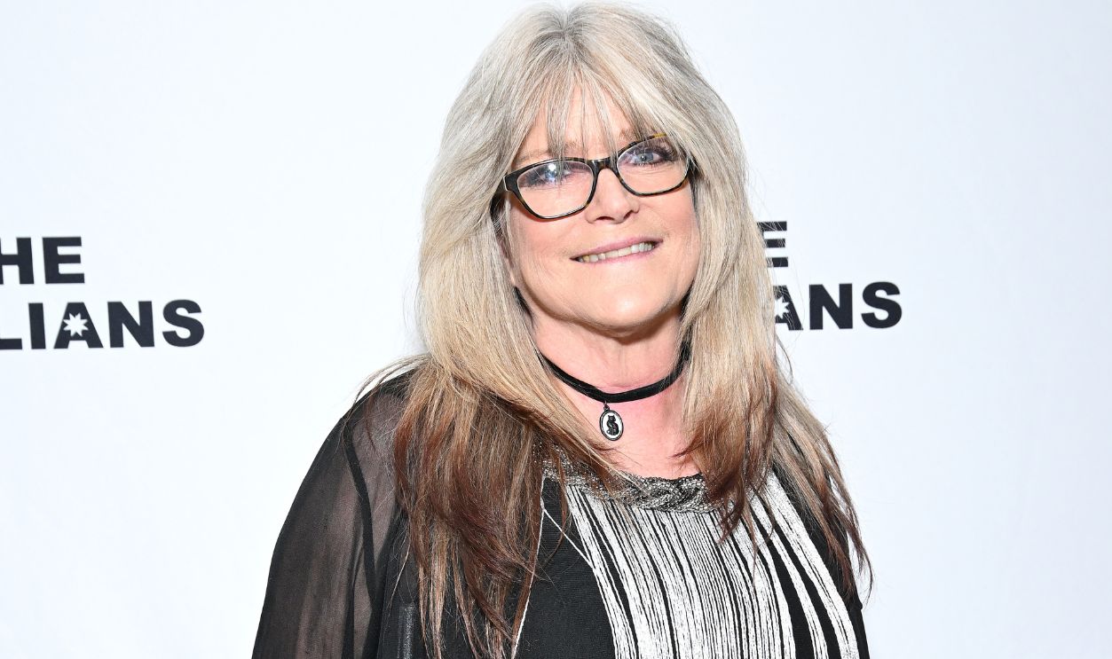 Actor Susan Olsen attends the Thalians annual Winter Gala honoring Gary Sinise with the 2023 Mr. Wonderful Award at Brentwood Country Club on December 02, 2023 in Los Angeles, California.