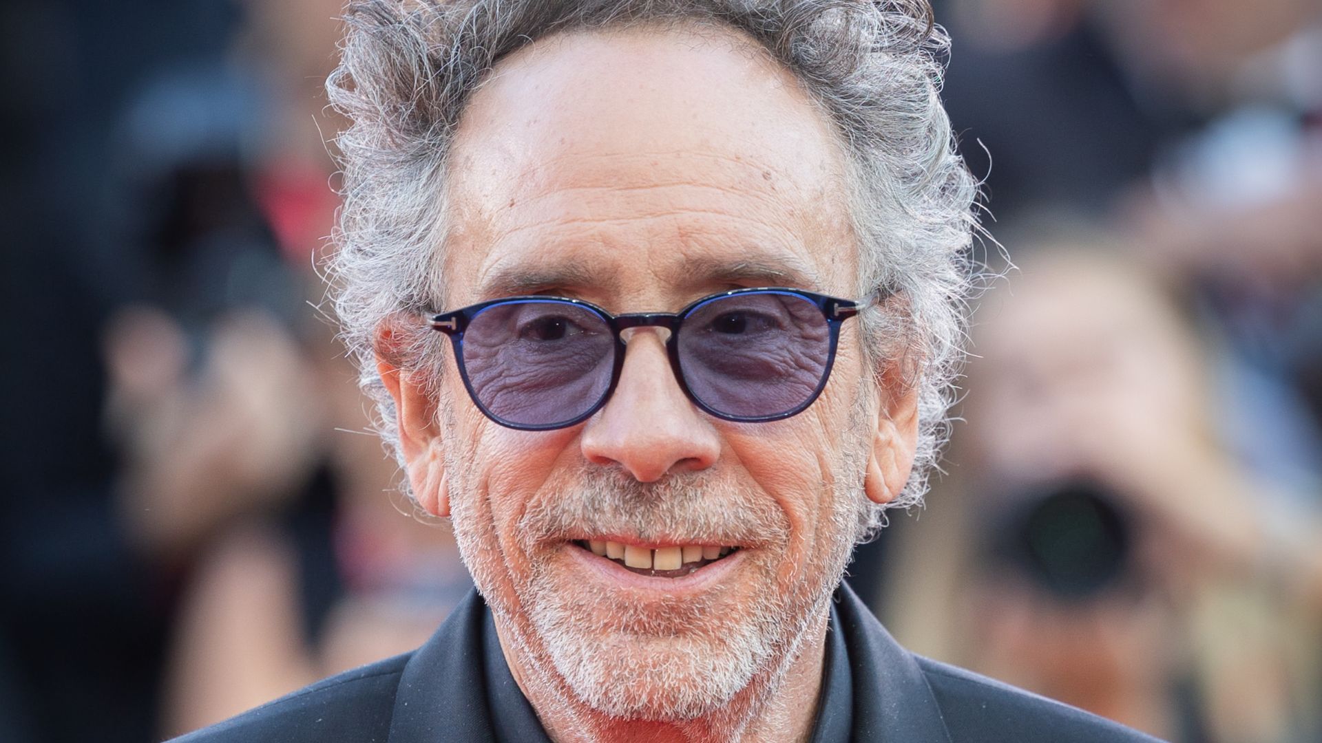 Film director Tim Burton at the 81st Venice International Film Festival