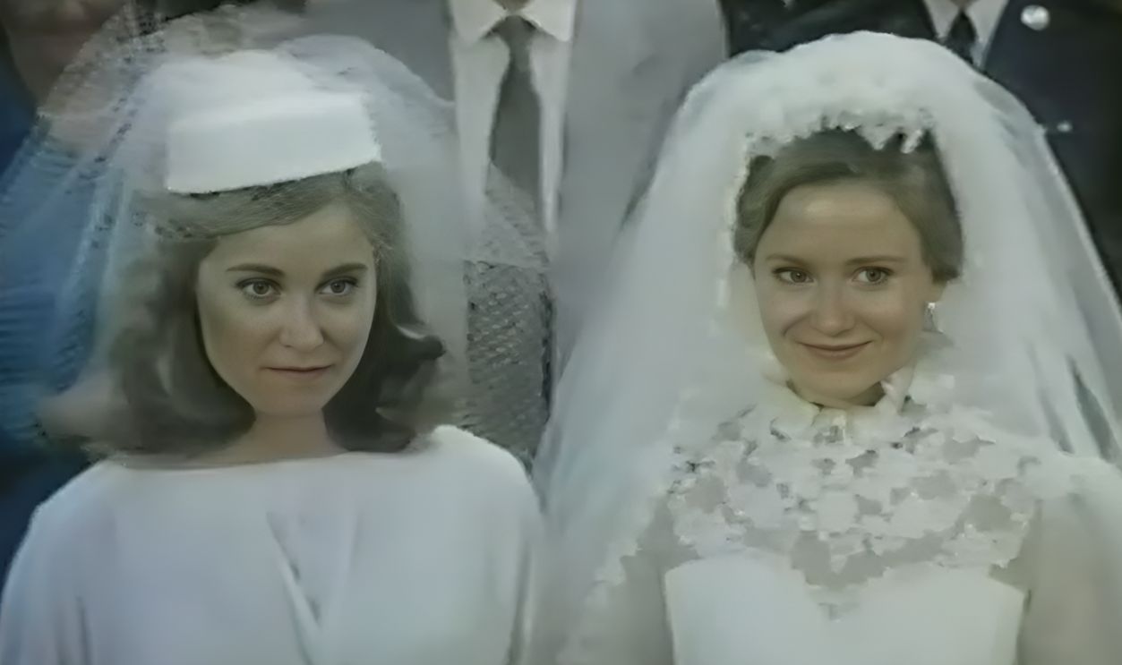 Screenshot from The Brady Brides (1981)