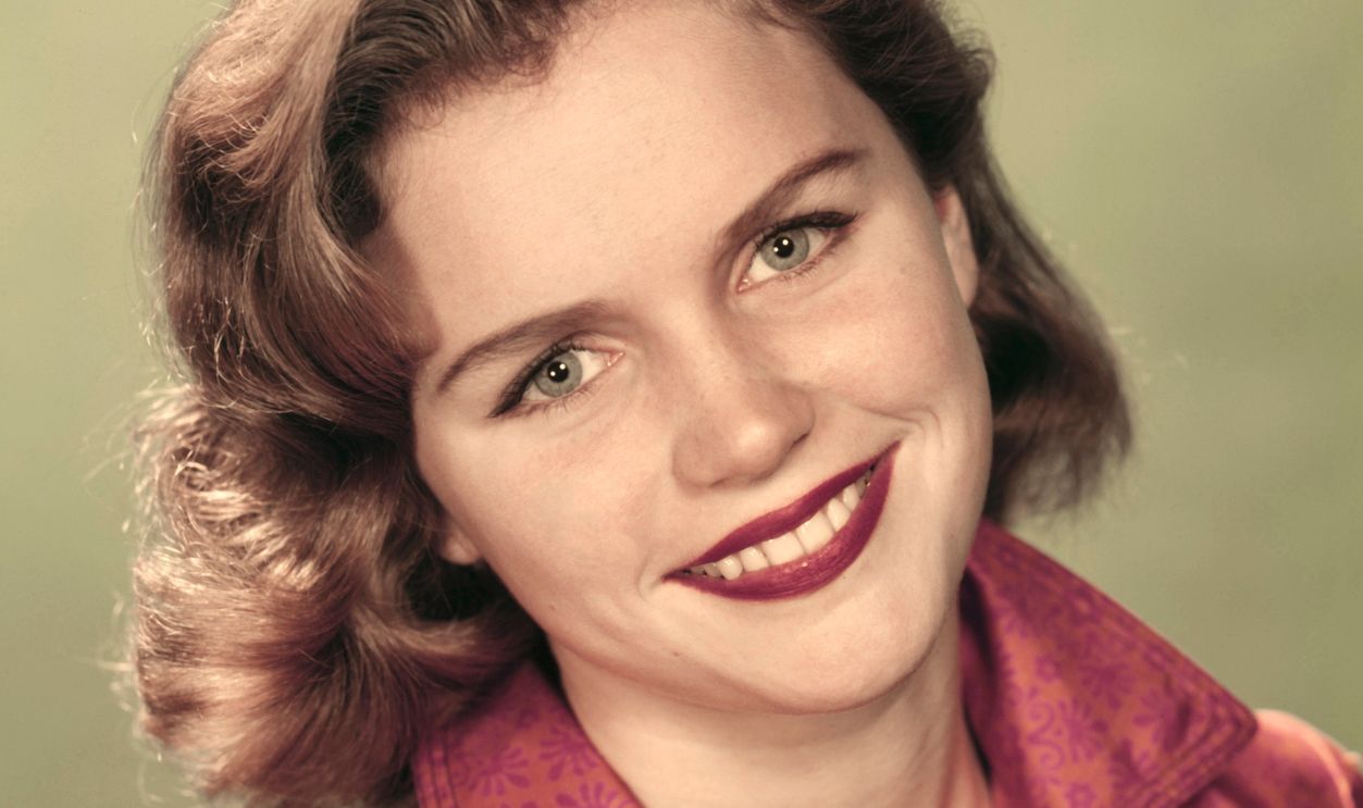 Lee Remick Lee Remick smiling studio portrait circa 1958.