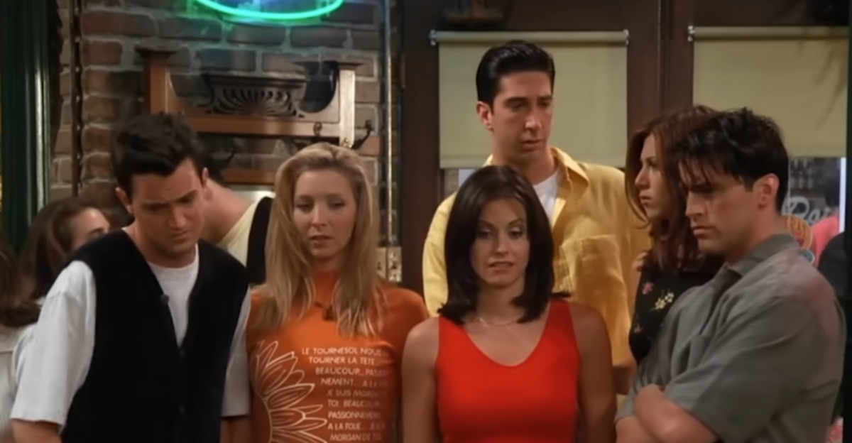 Screenshot from Friends, Crave.com