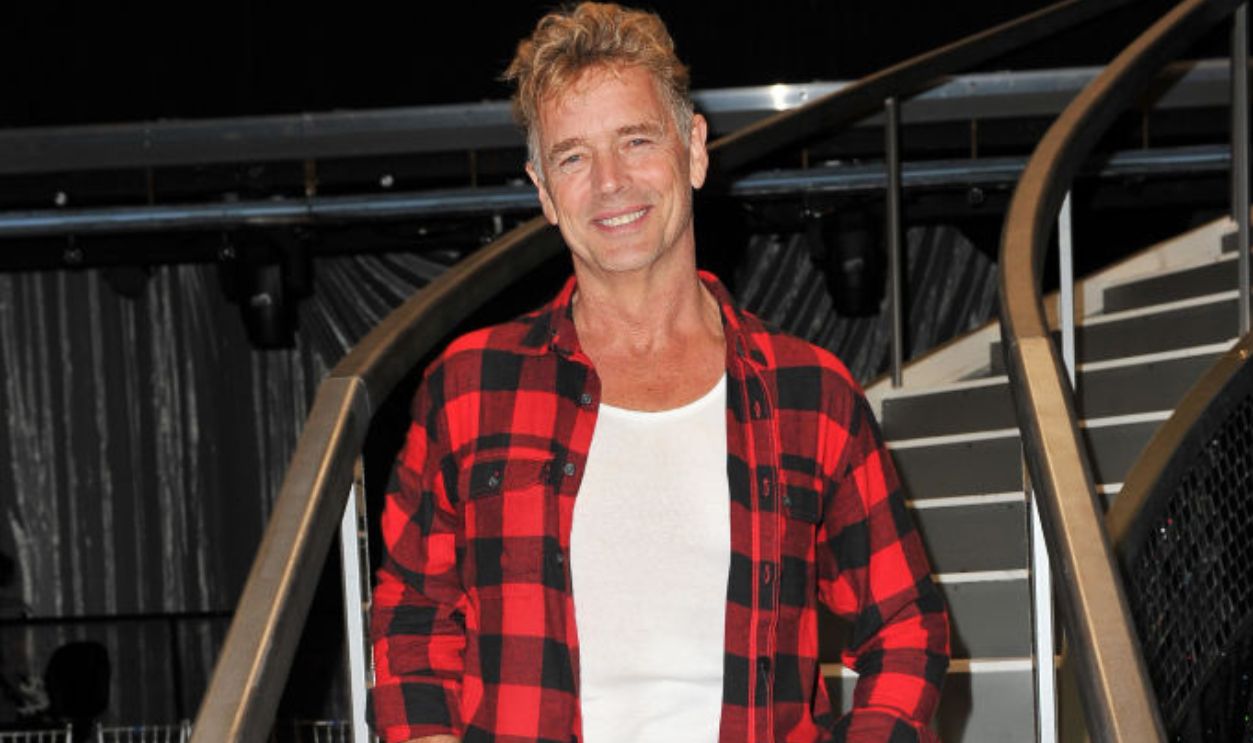 LOS ANGELES, CALIFORNIA - NOVEMBER 05: John Schneider poses at 