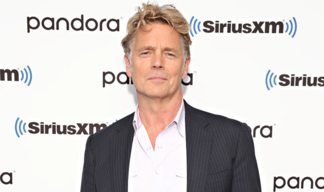 NEW YORK, NY - NOVEMBER 26: (EXCLUSIVE COVERAGE) Actor John Schneider visits the SiriusXM Studios on November 26, 2019 in New York City. 