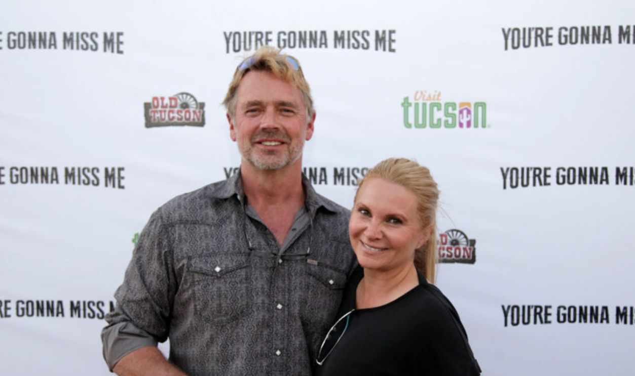 TUCSON, AZ - MAY 13: John Schneider and Alicia Allain attend 