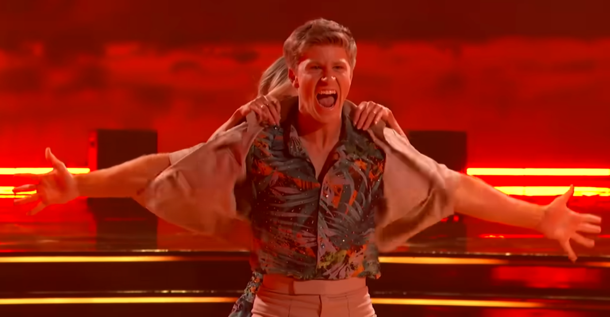 Screenshot from Dancing with the Stars, Disney+