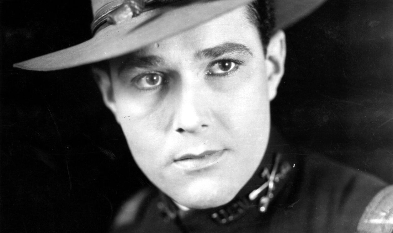 A publicity still 'The Denial', a film based on the novel 'The Square Peg' by Lewis Beach, and starring William Haines. 