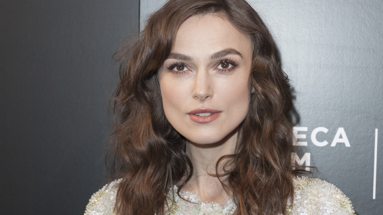 Keira Knightley attends the closing night gala premiere of 'Begin Again' during the 2014 Tribeca Film Festival