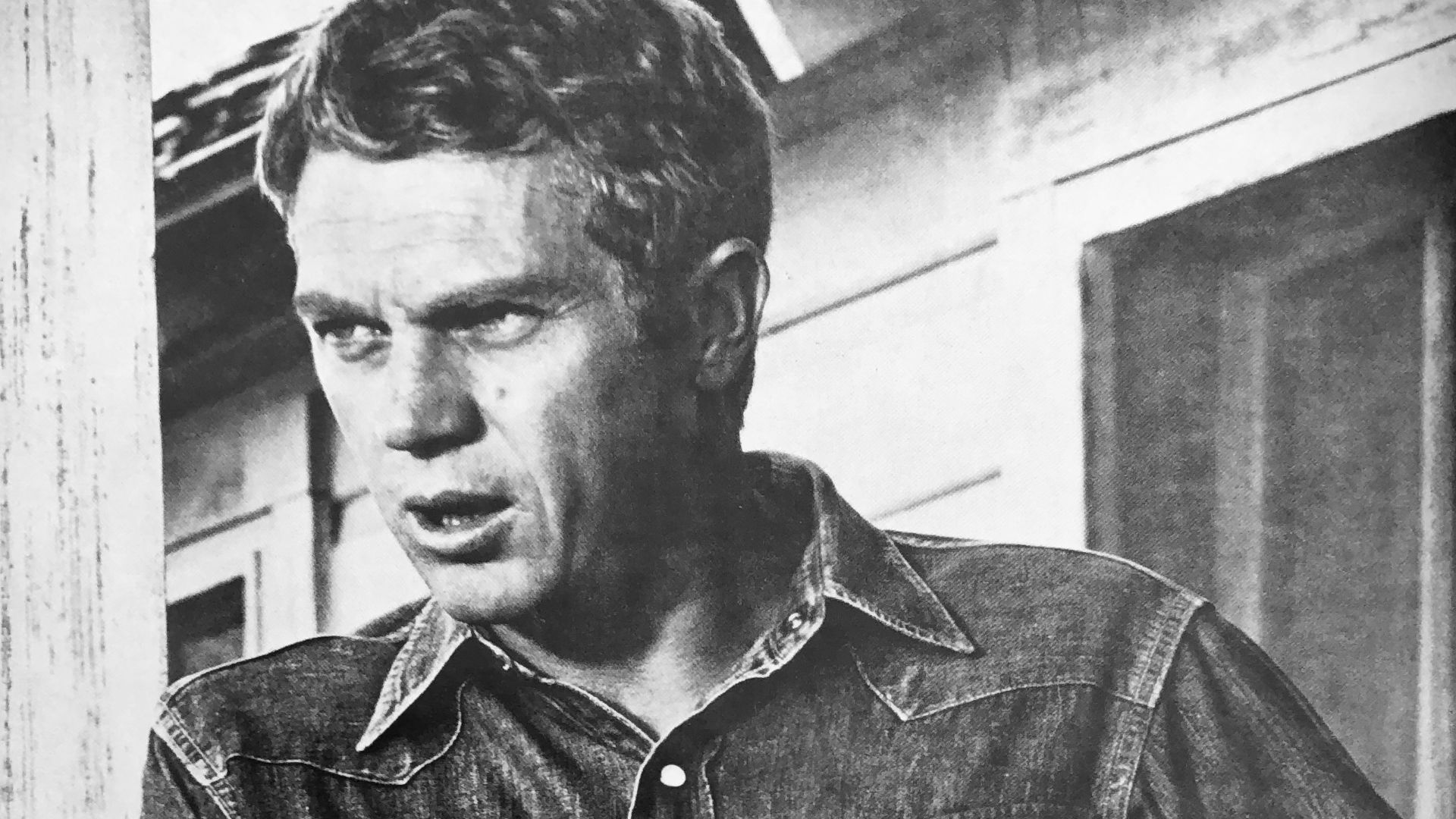 Steve McQueen in the American film Baby the Rain Must Fall (1965).