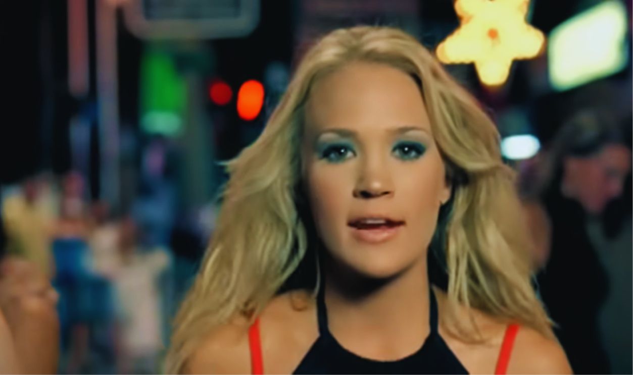 Screenshot from Carrie Underwood - Before He Cheats (2006)